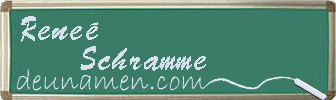 Reneé Schramme Visitenkarte